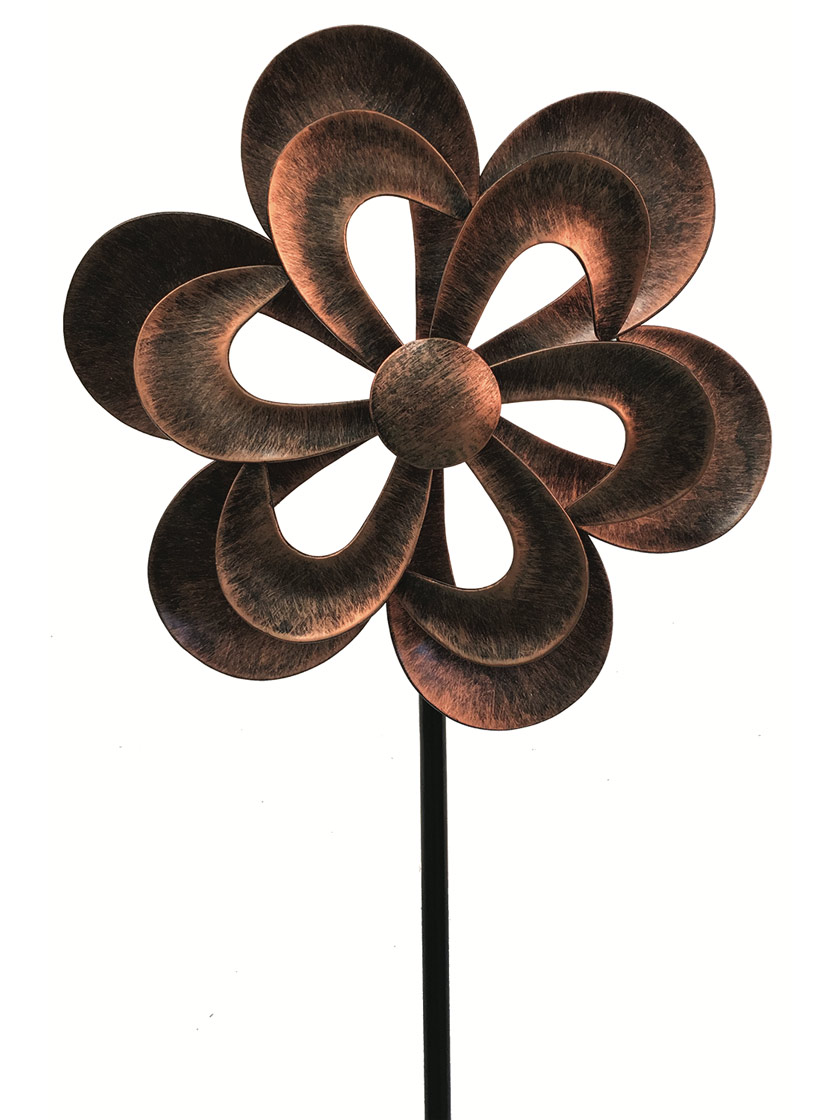 Rose Dual Wind Spinner